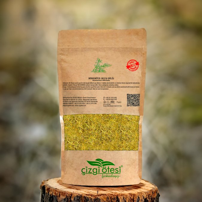 BİBERİYE (KUŞ DİLİ)	Rosmarinus Officinalis	75 gr