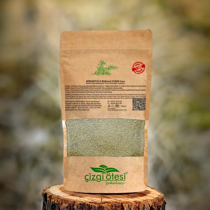 BİBERİYELİ BİTKİSEL FORM ÇAYI                                	Herba Cum Rosmarino Teae Ad Pondus Amotum	130 gr
