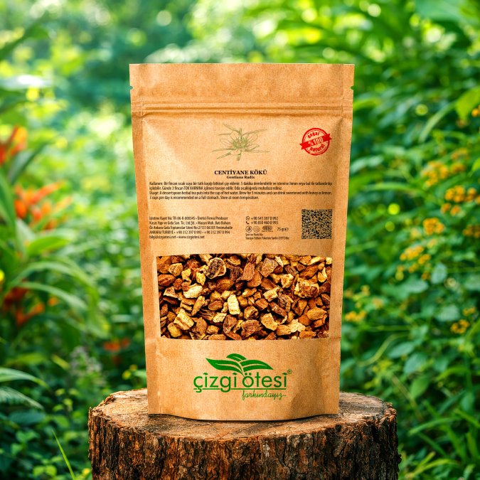 CENTİYANE KÖKÜ	Gentiana Radix	75 gr
