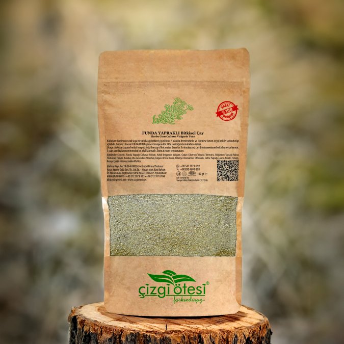FUNDA YAPRAKLI BİTKİSEL ÇAY                         	Herba Cum Calluna Vulgaris Teae	130 gr