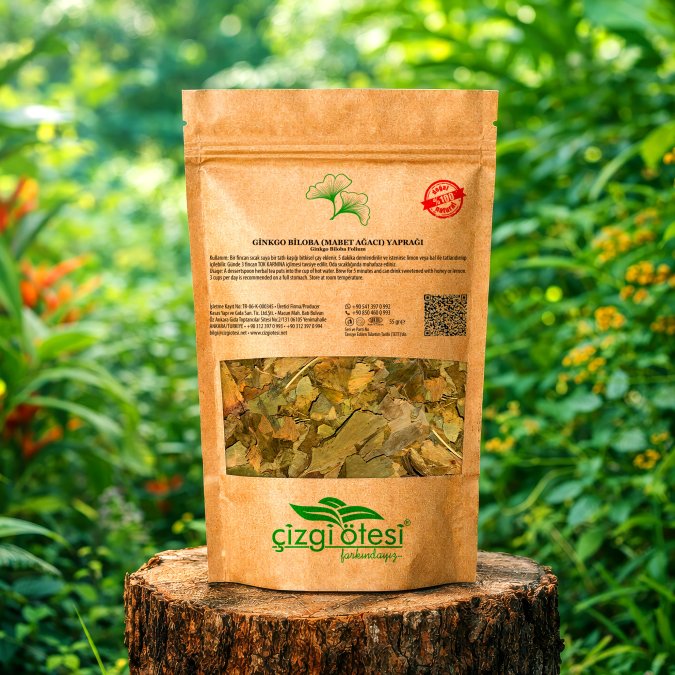 GİNKGO BİLOBA (MABET AĞACI) YAPRAĞI	Ginkgo Biloba Folium	55 gr