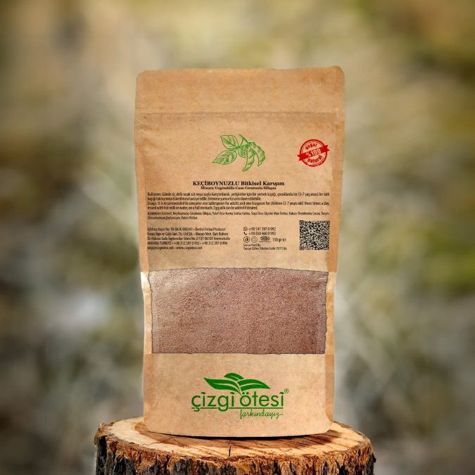 KEÇİBOYNUZLU BİTKİSEL KARIŞIM  	Mixura Vegetabilis Cum Ceratonia Siliqua	150 gr